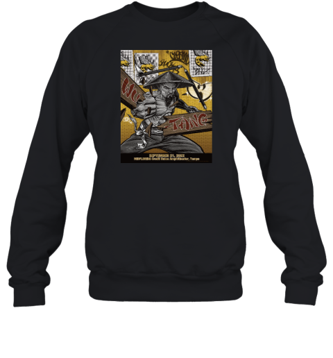Wu Tang Clan Tampa September 21, 2022 Sweatshirt