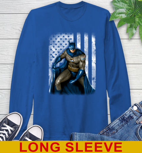 Los Angeles Dodgers MLB Baseball Batman DC American Flag Shirt Long Sleeve T-Shirt 11