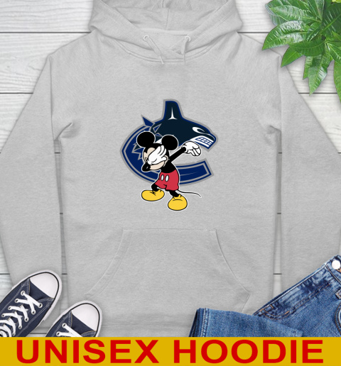Vancouver Canucks NHL Hockey Dabbing Mickey Disney Sports Hoodie 6