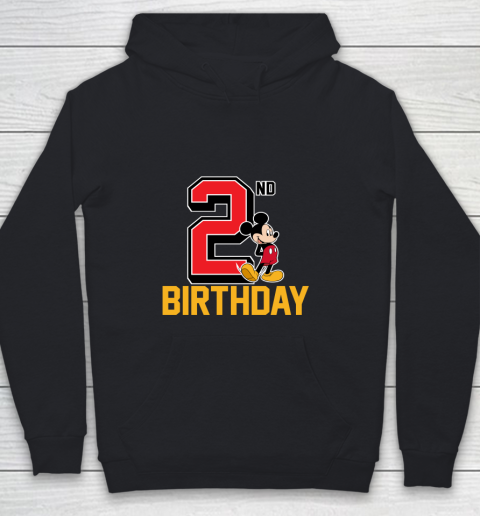 Disney Mickey Mouse My 2nd Birthday Youth Hoodie
