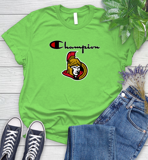 NHL Hockey Ottawa Senators Champion Shirt Women's T-Shirt 7