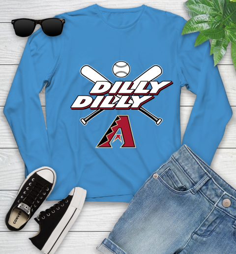 MLB Arizona Diamondbacks Dilly Dilly Baseball Sports Youth Long Sleeve 7