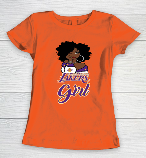 Los Angeles Lakers Girl NBA Women's T-Shirt 5
