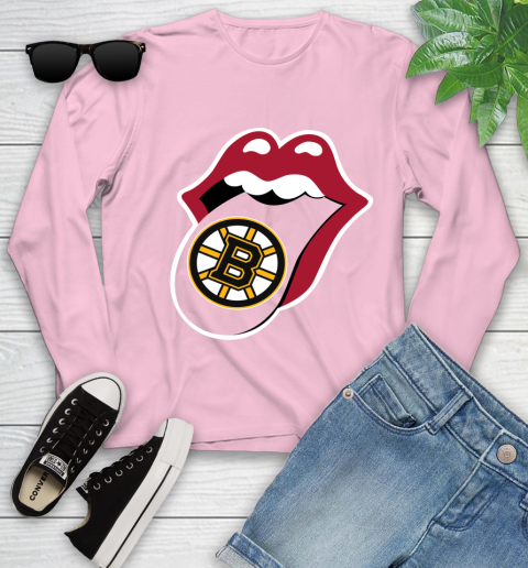 Boston Bruins NHL Hockey Lips I Root For My Team Adoring Fan 134