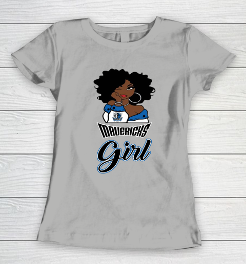 Dallas Mavericks Girl NBA Women's T-Shirt 11