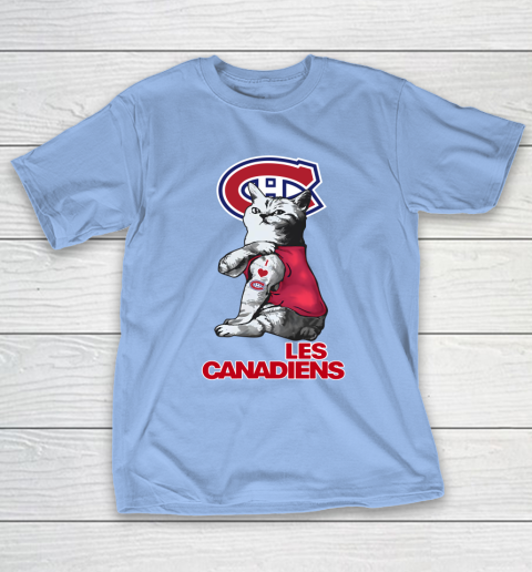 NHL My Cat Loves Montreal Canadiens Hockey T-Shirt 10