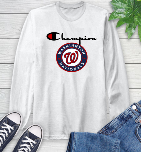 MLB Baseball Washington Nationals Champion Shirt Long Sleeve T-Shirt