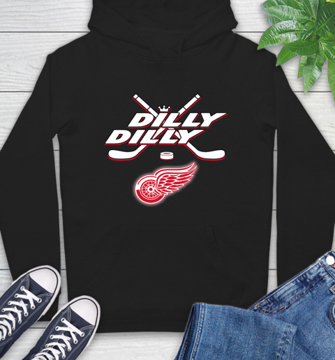 NHL Detroit Red Wings Dilly Dilly Hockey Sports Hoodie 2