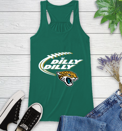 NFL Jacksonville Jaguars Dilly Dilly Football Sports Racerback Tank 7