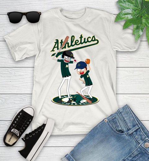 MLB Oakland Athletics Rick And Morty Baseball 103