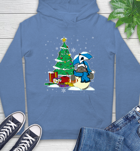 Carolina Panthers NFL Football Cute Tonari No Totoro Christmas Sports Hoodie 11