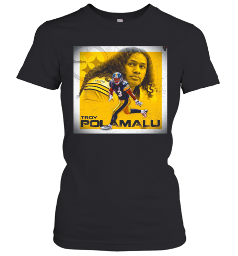 Troy Polamalu Pittsburgh Steelers Football Team Women's T-Shirt