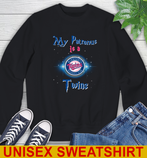 MLB Baseball Harry Potter My Patronus Is A Minnesota Twins Sweatshirt