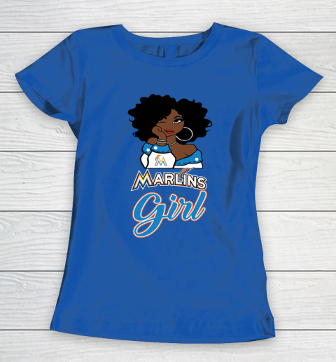 Miami Marlinss Girl MLB Women's T-Shirt