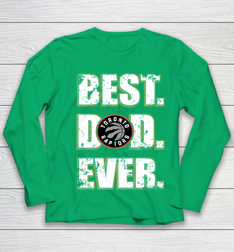 NBA Toronto Raptors Basketball Best Dad Ever Family Shirt Youth Long Sleeve 4
