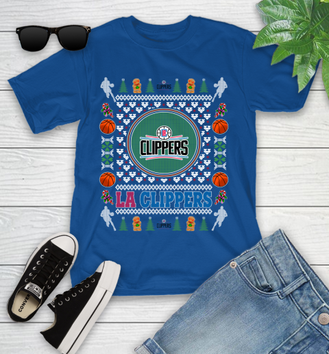 LA Clippers Merry Christmas NBA Basketball Loyal Fan Ugly Shirt 111