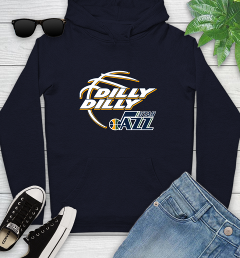 NBA Utah Jazz Dilly Dilly Basketball Sports Youth Hoodie 4