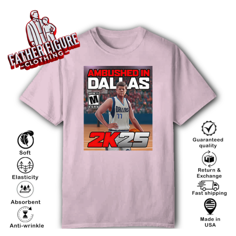 gxqt doncic and john f kennedy ambushed in dallas 2k25 classic t shirt 2 front light pink