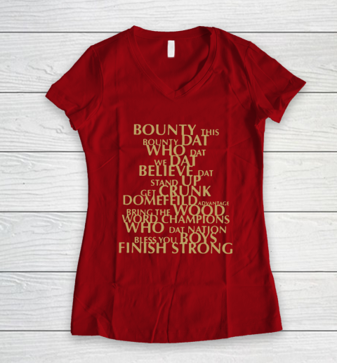 who dat womens shirt