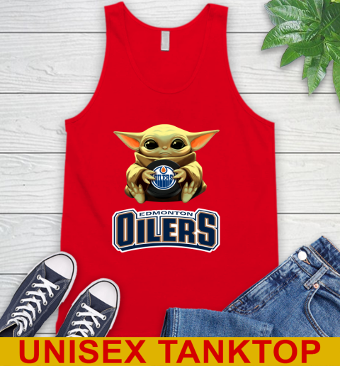 NHL Hockey Edmonton Oilers Star Wars Baby Yoda Shirt 75