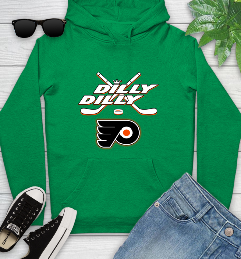 NHL Philadelphia Flyers Dilly Dilly Hockey Sports Youth Hoodie 7