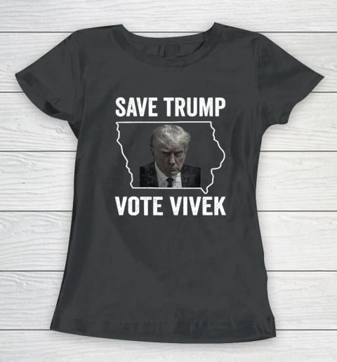 Save Trump Vote Vivek 2024 Ramaswamy President Women's T-Shirt