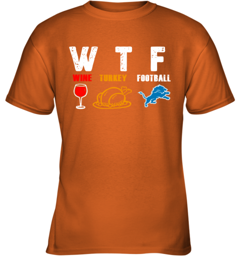 Detroit Lions Turkey Thanksgiving Day T-Shirt