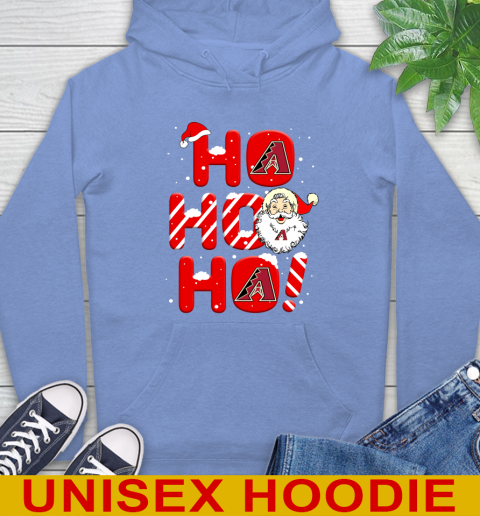 Arizona Diamondbacks MLB Baseball Ho Ho Ho Santa Claus Merry Christmas Shirt Hoodie 11