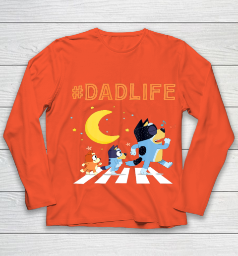 Bluey Dad Family Lover In My Life Youth Long Sleeve 3