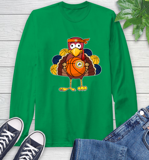 Indiana Pacers Turkey thanksgiving day Long Sleeve T-Shirt 7