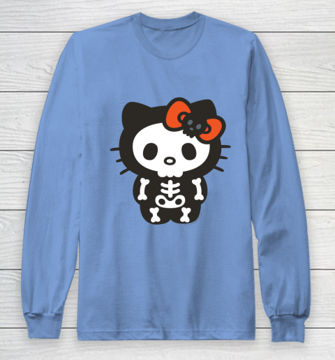 Hello Kitty Skeleton Halloween Long Sleeve T-Shirt 8