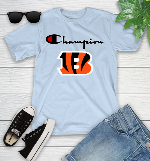 NFL Football Cincinnati Bengals Champion Shirt Youth T-Shirt 5