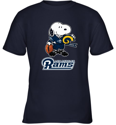 Snoopy Los Angeles Rams NFL Football Vinyl Iron On HEAT