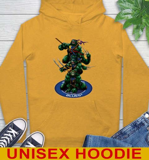 NHL Hockey St.Louis Blues Teenage Mutant Ninja Turtles Shirt Hoodie 4 NHL Hockey St.Louis Blues Teenage Mutant Ninja Turtles Shirt Hoodie - Image 4