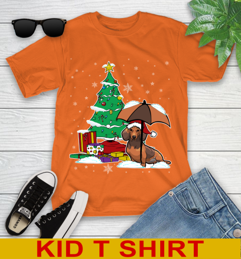 Dachshund Christmas Dog Lovers Shirts 245