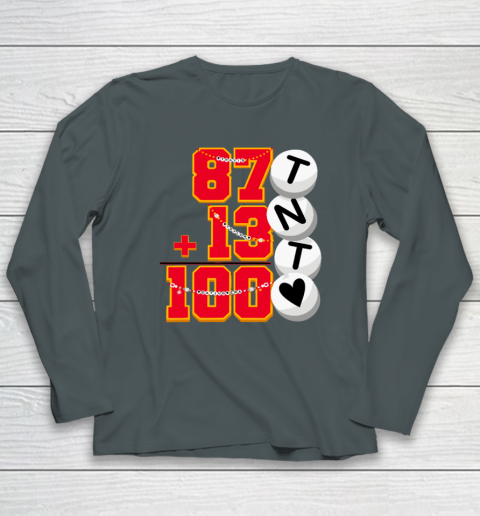Cute 87  13 = 100 days of school Taylor 100th Day Of School Long Sleeve T-Shirt 3