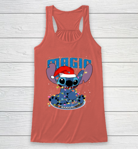 Orlando Magic NBA noel stitch Basketball Christmas Racerback Tank 2