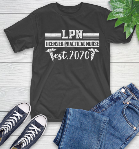 Nurse Shirt Cool Nurse 2020 LPN Licensed Practical Care Nurse Graduation T Shirt T-Shirt