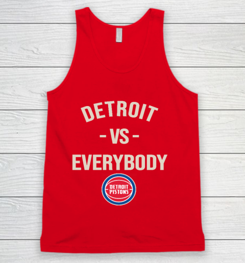 Detroit Pistons Vs Everybody Tank Top 5