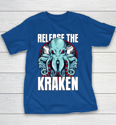 Release the Kraken Youth T-Shirt 6