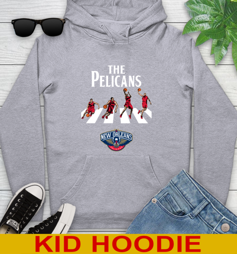NBA Basketball New Orleans Pelicans The Beatles Rock Band Shirt Youth Hoodie 6