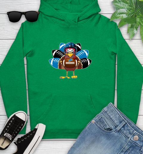 Detroit Lions Turkey Thanksgiving Day Youth Hoodie 7