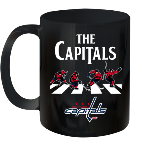 NHL Hockey Washington Capitals The Beatles Rock Band Shirt Ceramic Mug 11oz