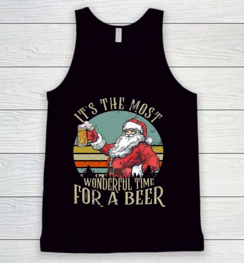 It's the Most Wonderful Time For a Beer  Beer Lovers Tank Top