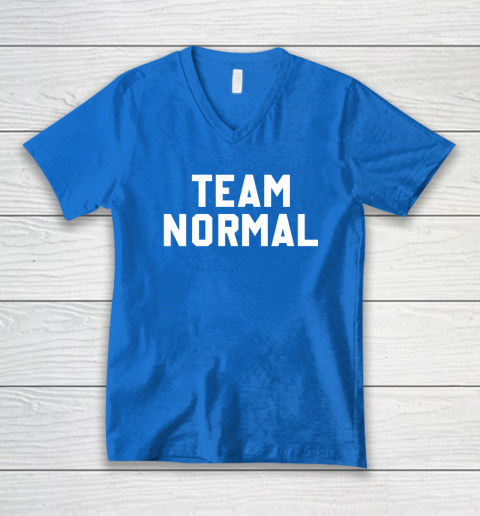 Team Normal Tshirt V-Neck T-Shirt 4