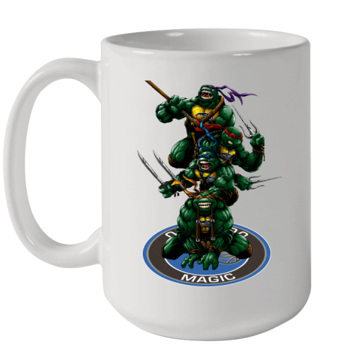 NBA Basketball Orlando Magic Teenage Mutant Ninja Turtles Shirt Ceramic Mug 15oz