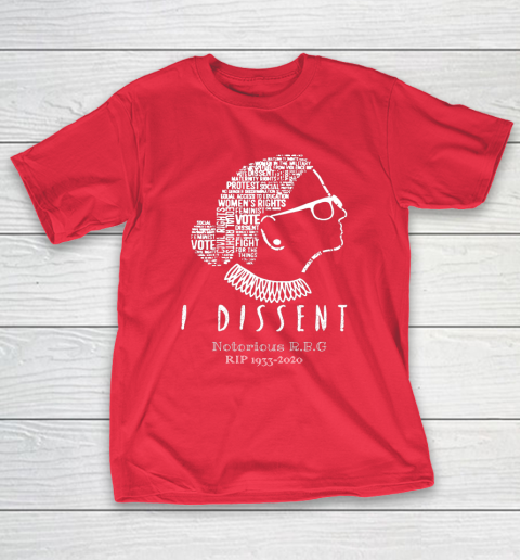 Notorious RBG 1833  2020 R.I.P Ruth Bader Ginsburg I Dissent T-Shirt 9