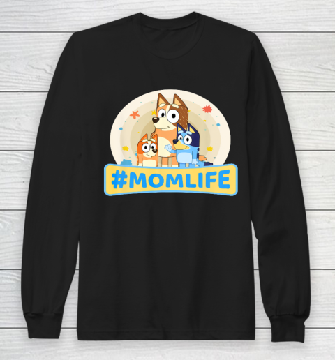 Bluey Mom Family For Life Long Sleeve T-Shirt