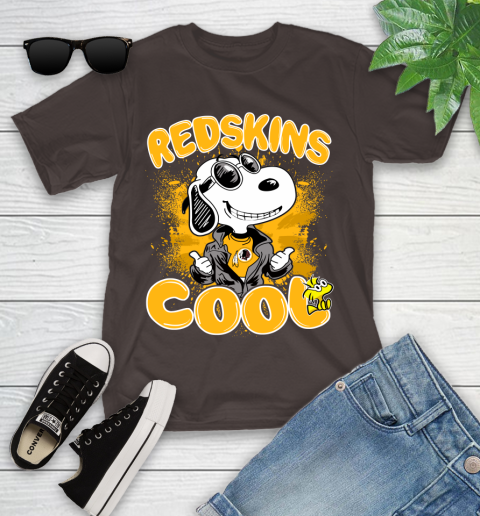 NFL Football Washington Redskins Cool Snoopy Shirt Youth T-Shirt 6