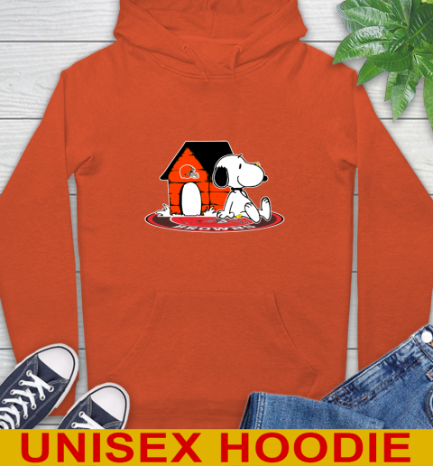 NFL Football Cleveland Browns Snoopy The Peanuts Movie Shirt Hoodie 5